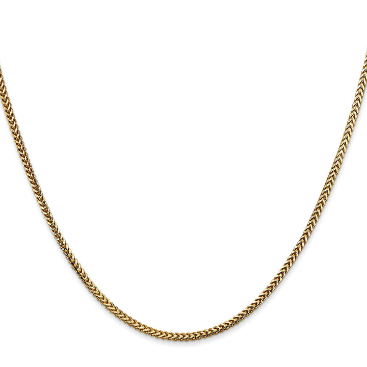14k Yellow Gold 1.5 mm Franco Chain