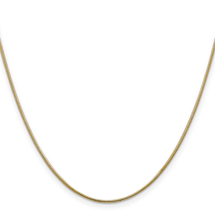 14k Yellow Gold 1 mm Snake Chain