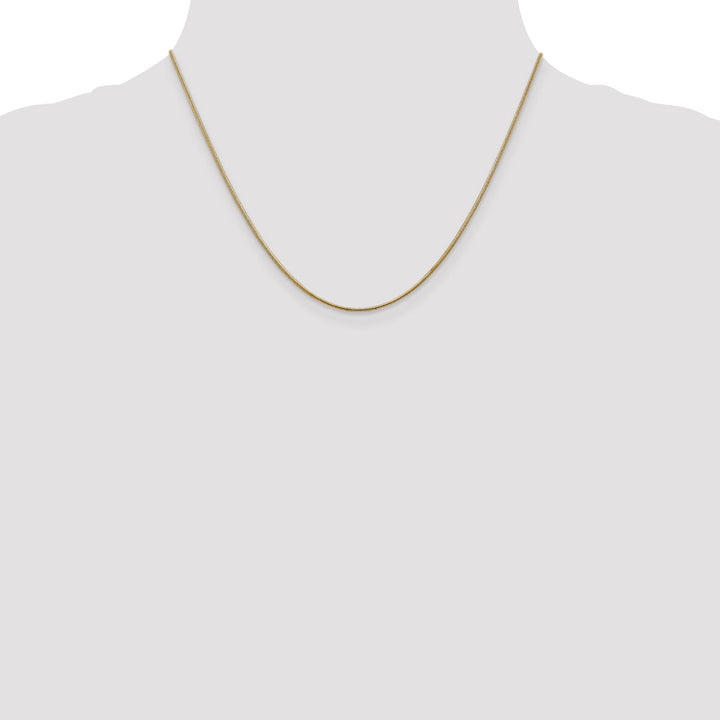 14k Yellow Gold 1 mm Snake Chain