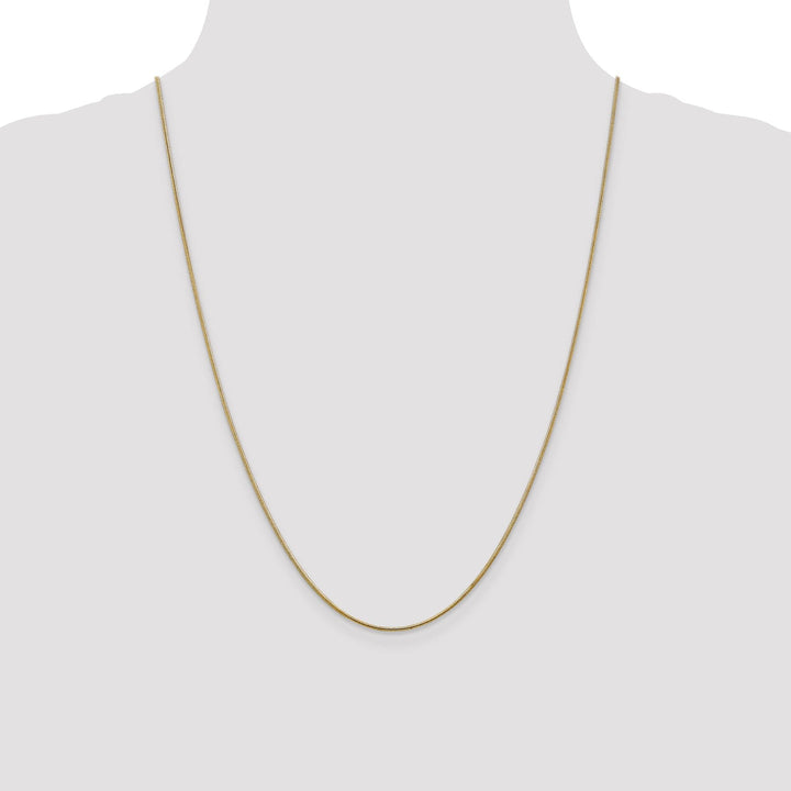 14k Yellow Gold 1 mm Snake Chain