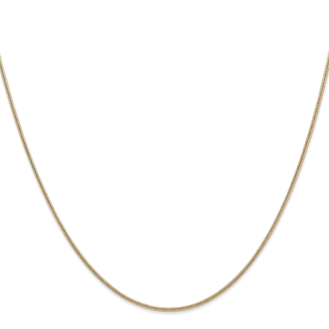 14k Yellow Gold 1.6 mm Snake Chain