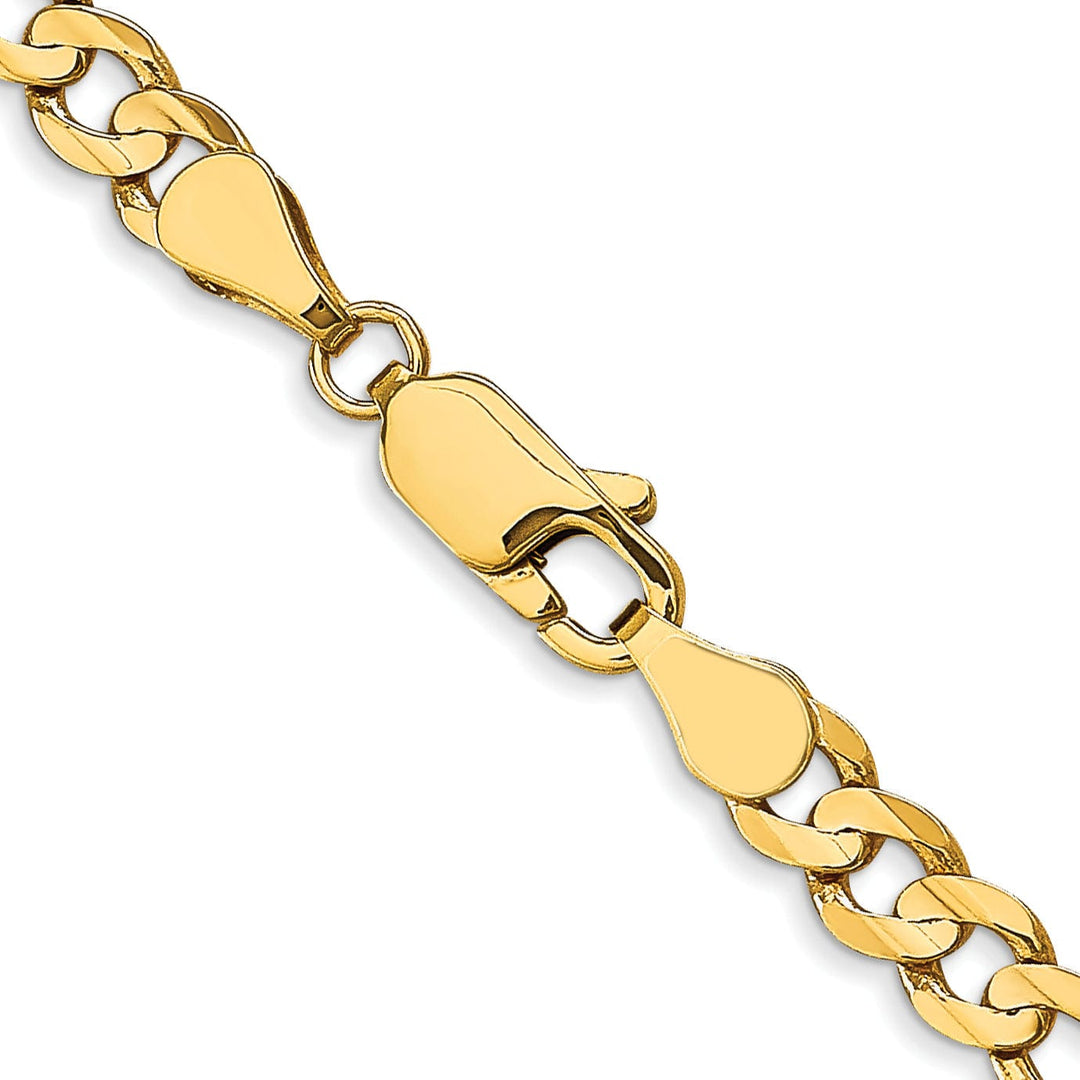 Leslie 10k Yellow Gold 4.5mm Light Figaro Chain