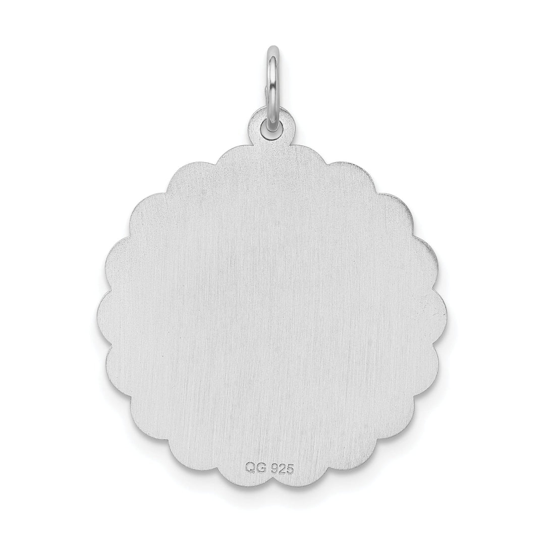 Sterling Silver Solid Happy Birthday Disc Charm