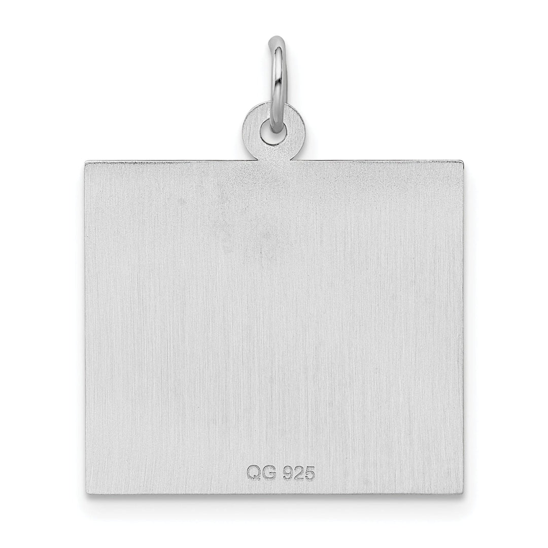 Sterling Silver Birth Certificate Charm Pendate