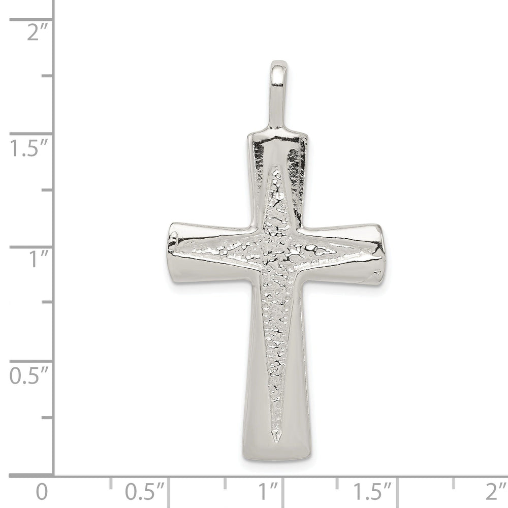 Solid Sterling Silver Latin Cross Pendant