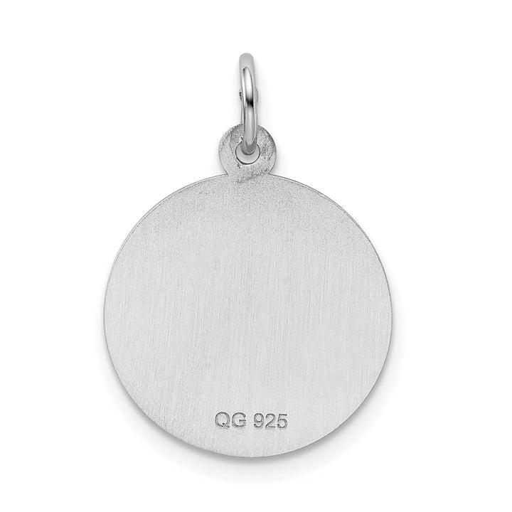 Sterling Silver Solid Happy Birthday Disc Charm