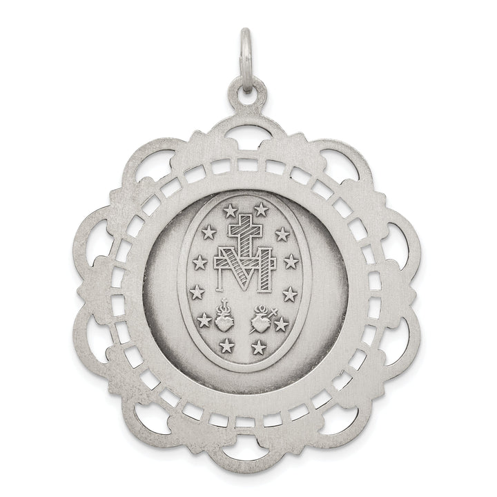 Sterling Silver Antiqued Miraculous Medal