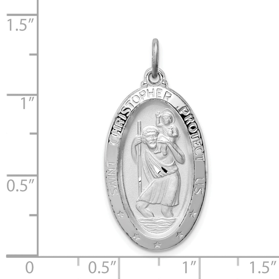 Sterling Silver St. Christopher Medal