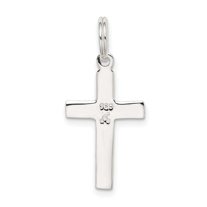 Sterling Silver Polished Latin Cross Pendant