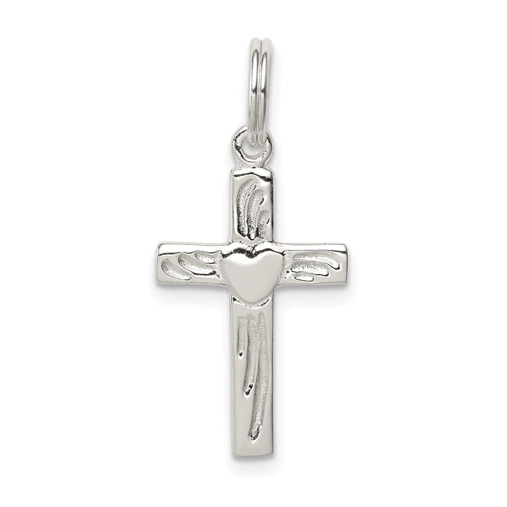 Sterling Silver Polished Latin Cross Pendant