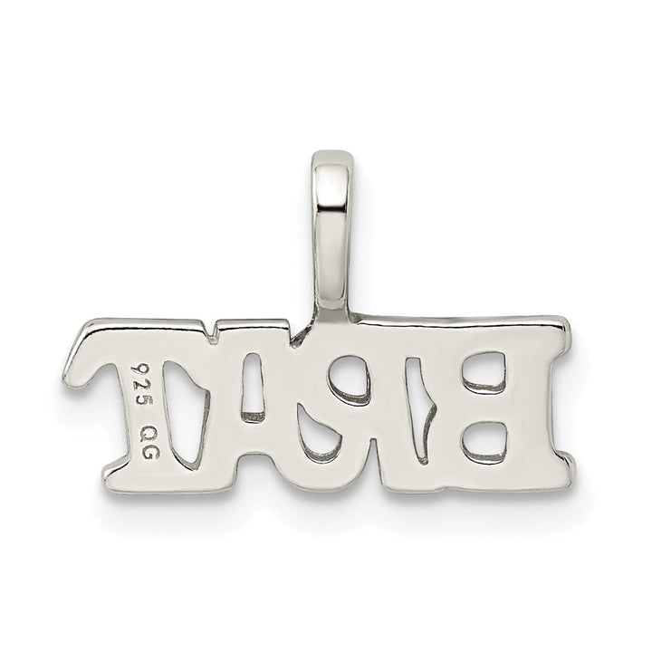 Sterling Silver Polish Satin Finish Brat Charm