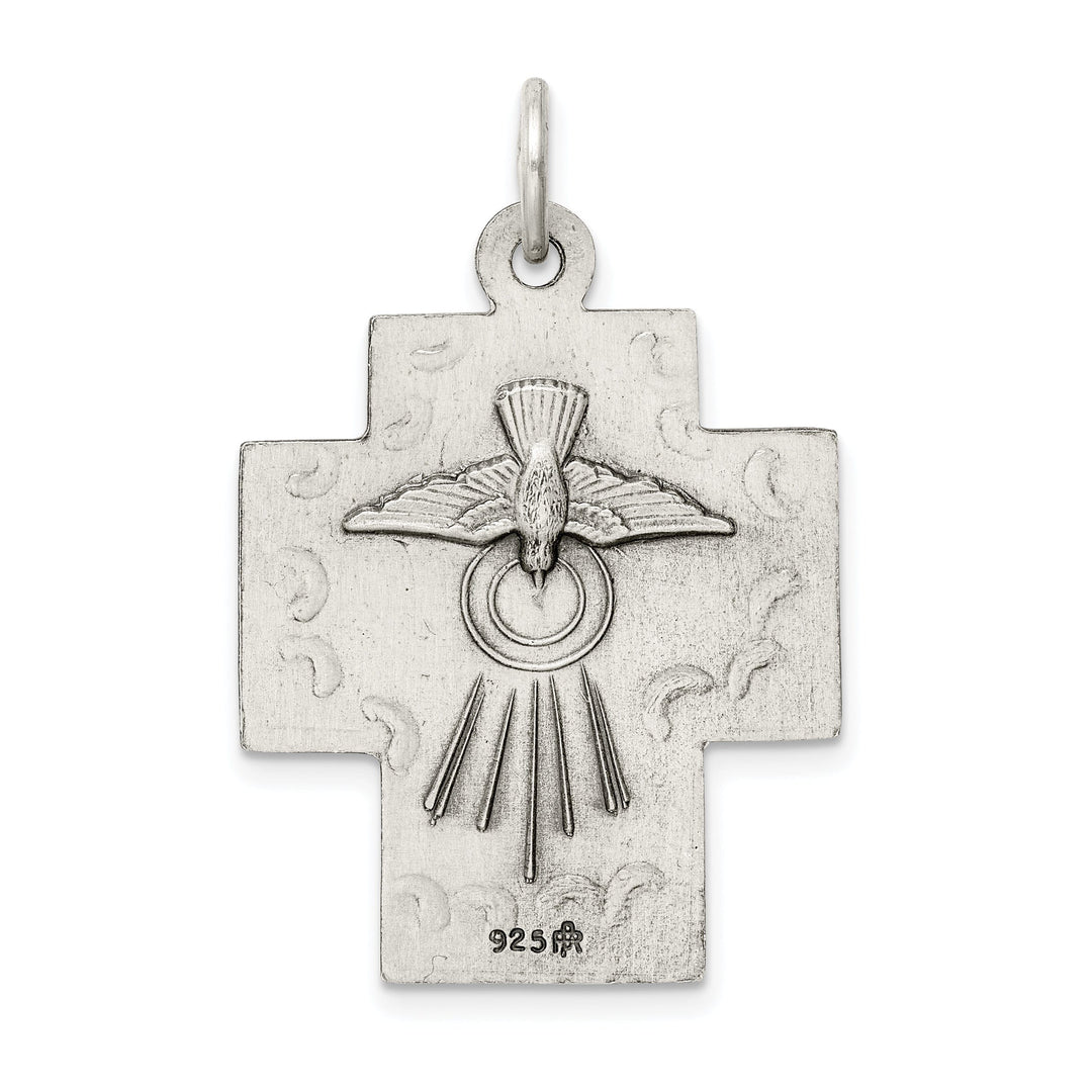 Sterling Silver Alpha Omega Cross Pendant