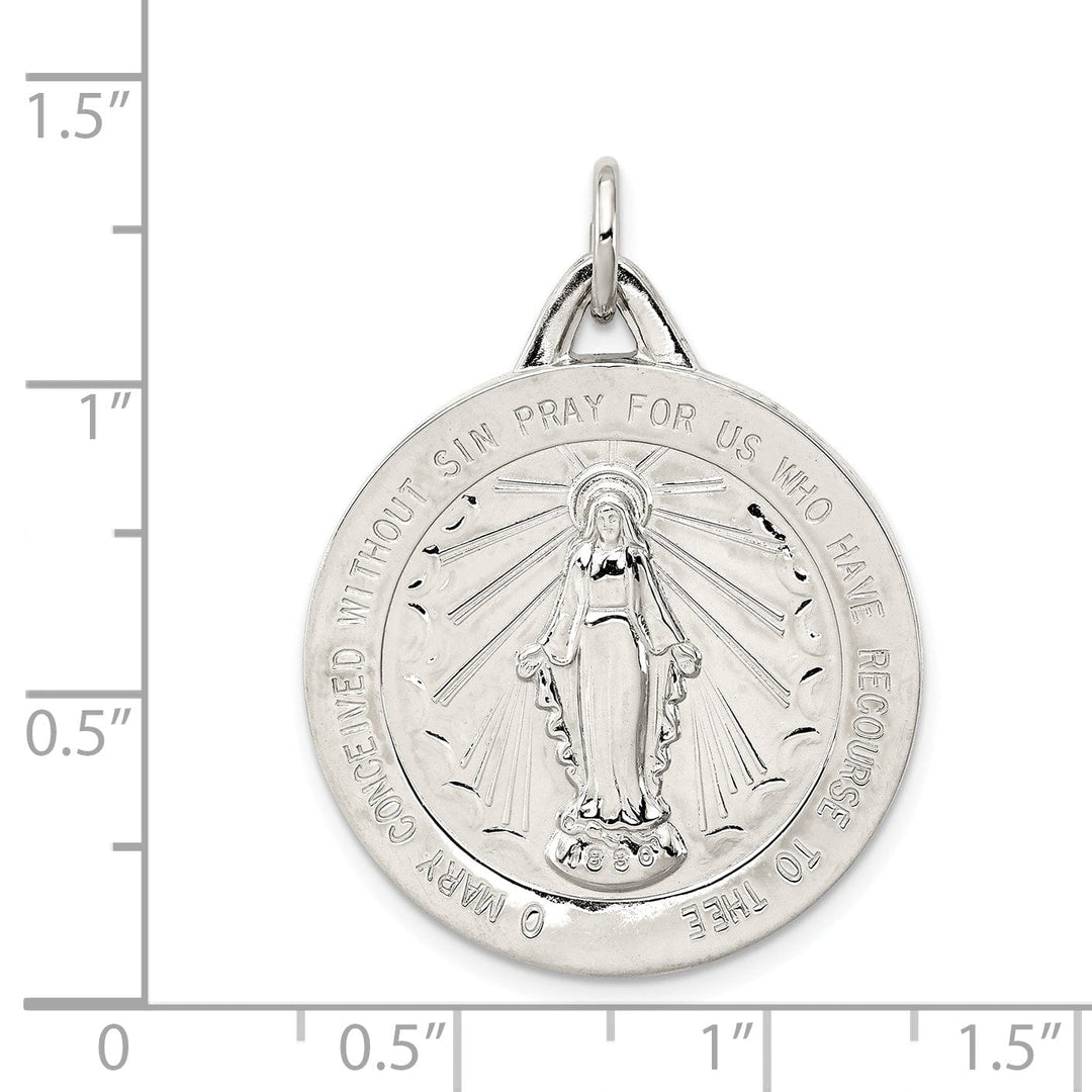 Sterling Silver Miraculous Medal