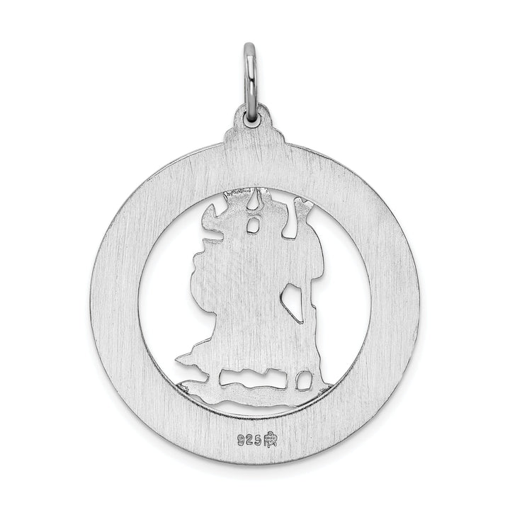 Sterling Silver Saint Christopher Medal