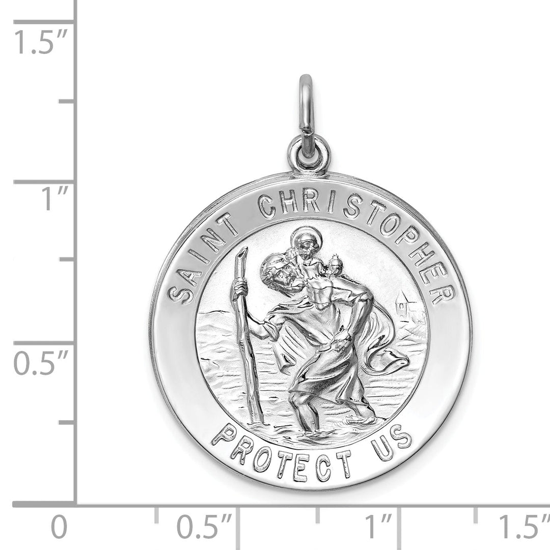 Sterling Silver Saint Christopher Medal