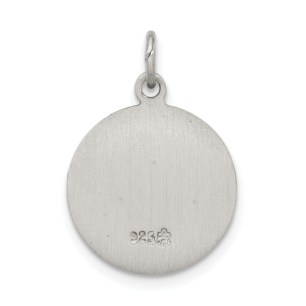 Sterling Silver Antiqued Saint Paul Medal