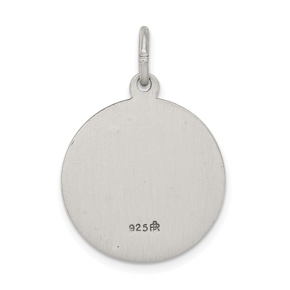 Sterling Silver Antiqued Saint Paul Medal