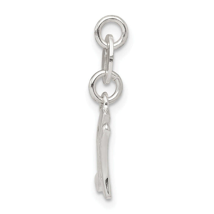 Sterling Silver Chain SlideN Charm Pendant