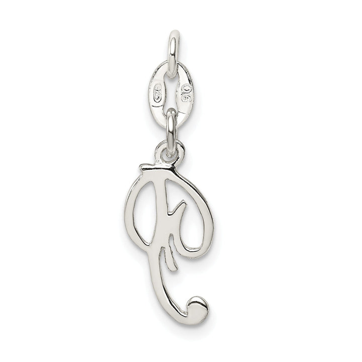 Sterling Silver Chain SlideP Charm Pendant