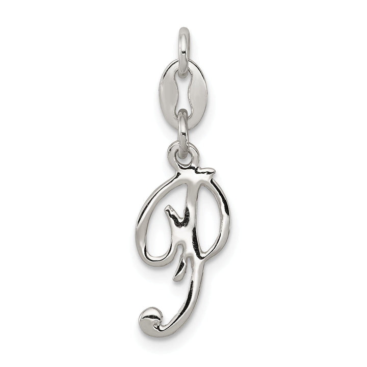 Sterling Silver Chain SlideP Charm Pendant