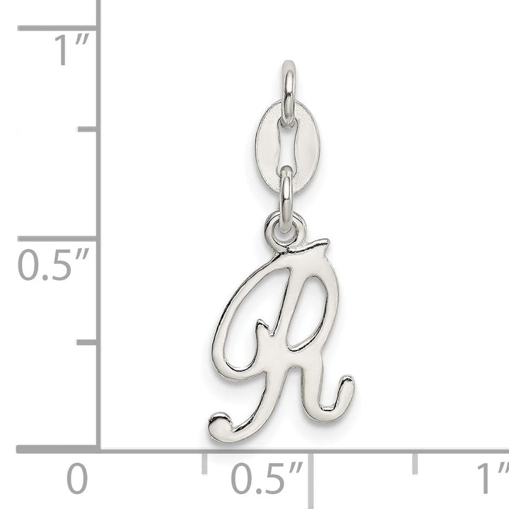 Sterling Silver Chain SlideR Charm Pendant