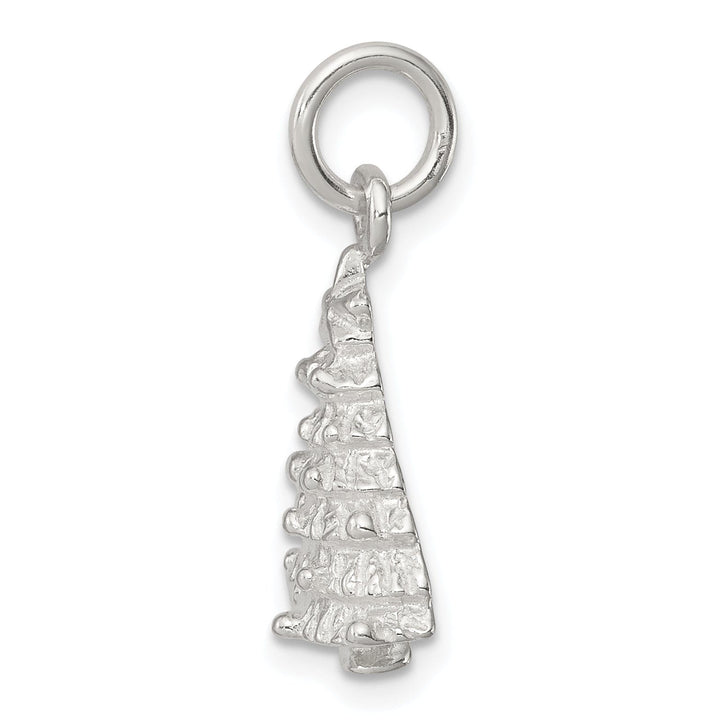 Sterling Silver Christmas Tree Charm Pendant