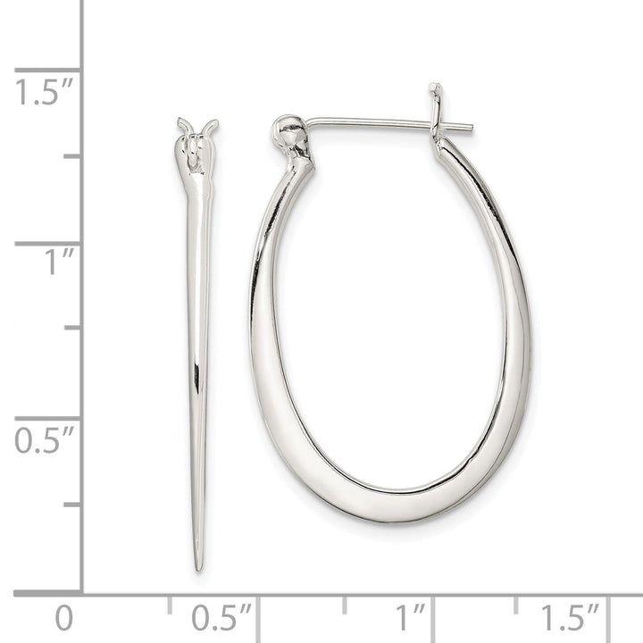 Sterling Silver Hoop Earrings