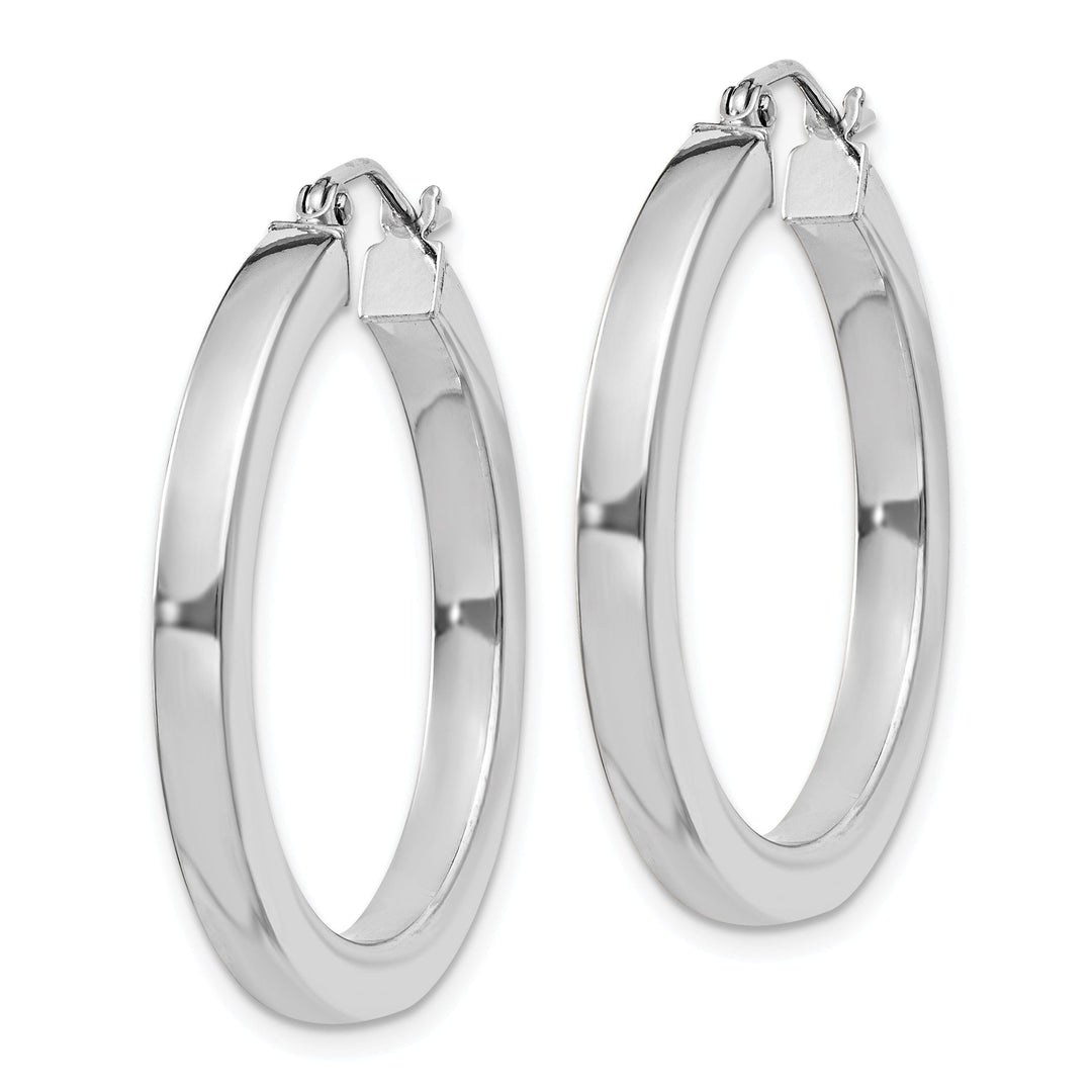 Sterling Silver Hoop 3.25MM Earrings