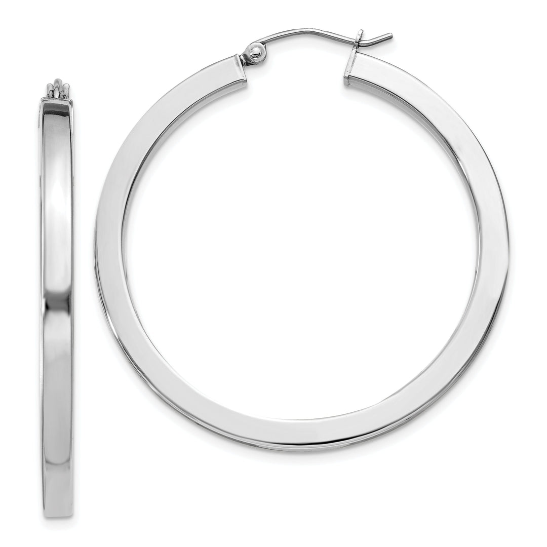 Sterling Silver Hoop 3.25MM Earrings