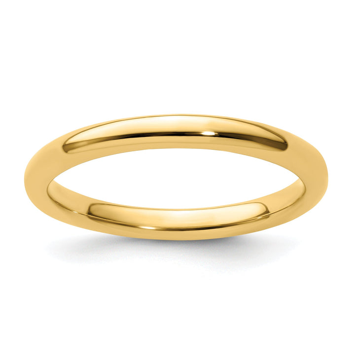 Sterling Silver Gold-Plated Polished Ring