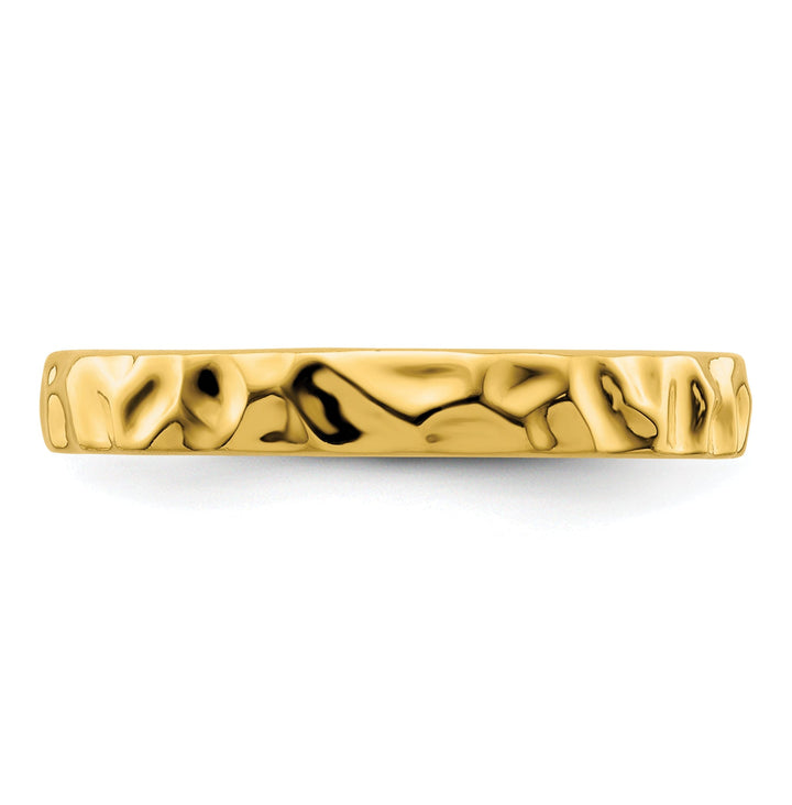 Sterling Silver Gold-Plated Ring