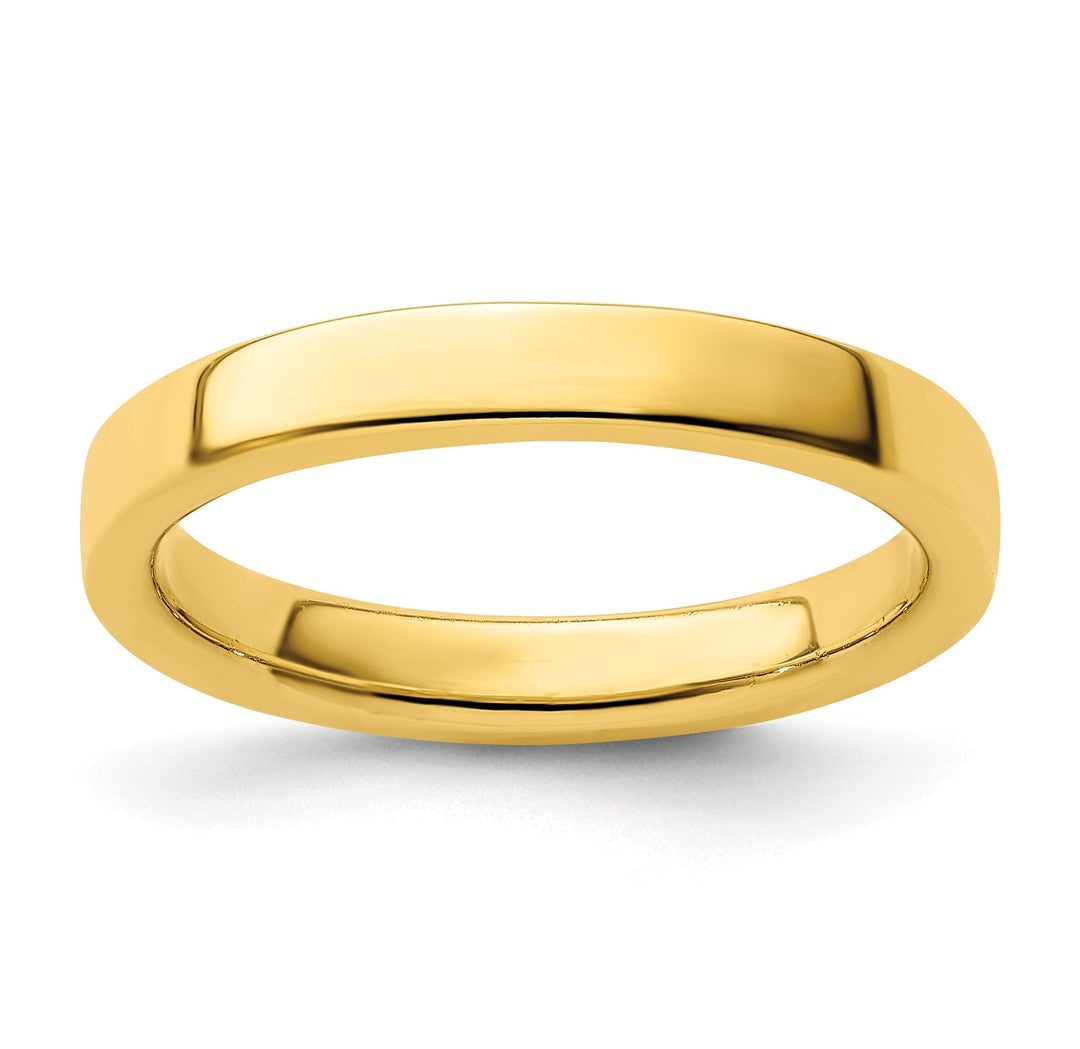 Sterling Silver Gold-Plated Ring