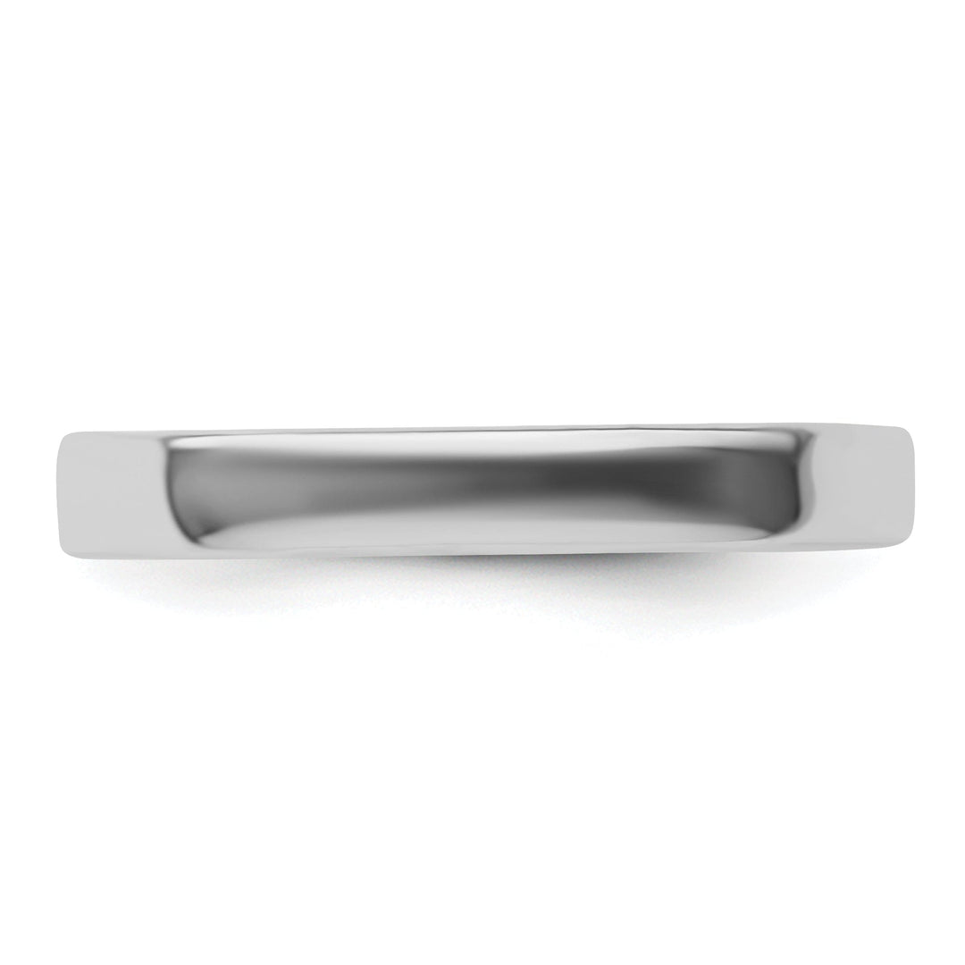 Sterling Silver Rhodium Ring