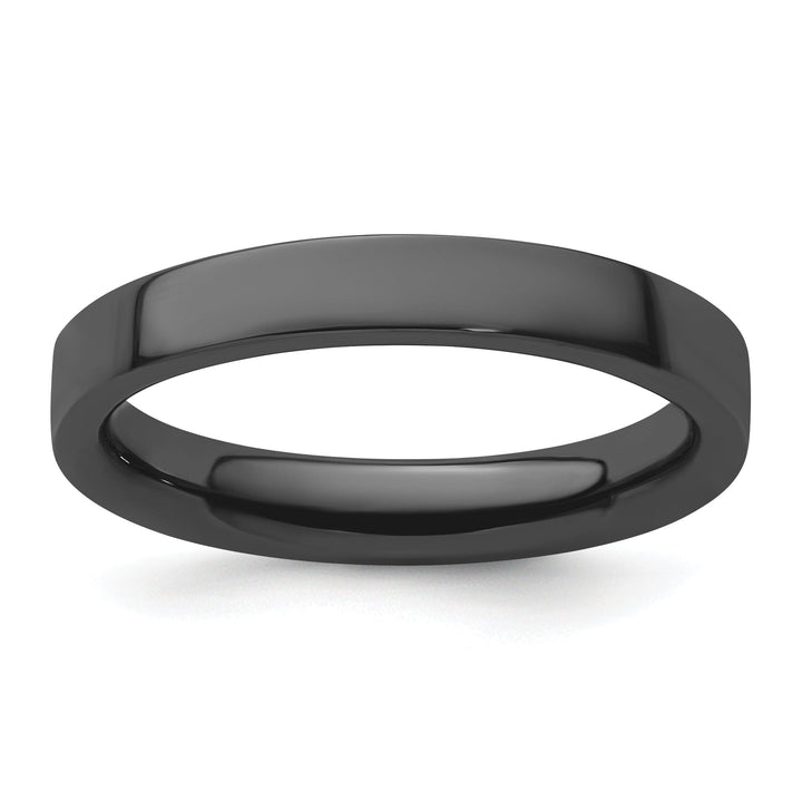 Sterling Silver Black-Plated Ring