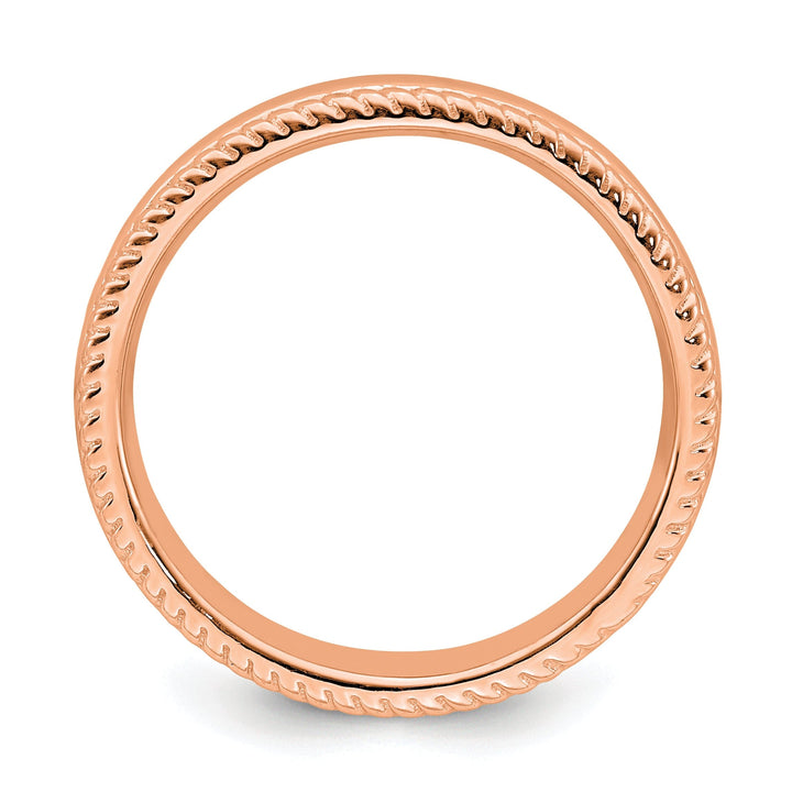 Sterling Silver Pink-Plated Ring