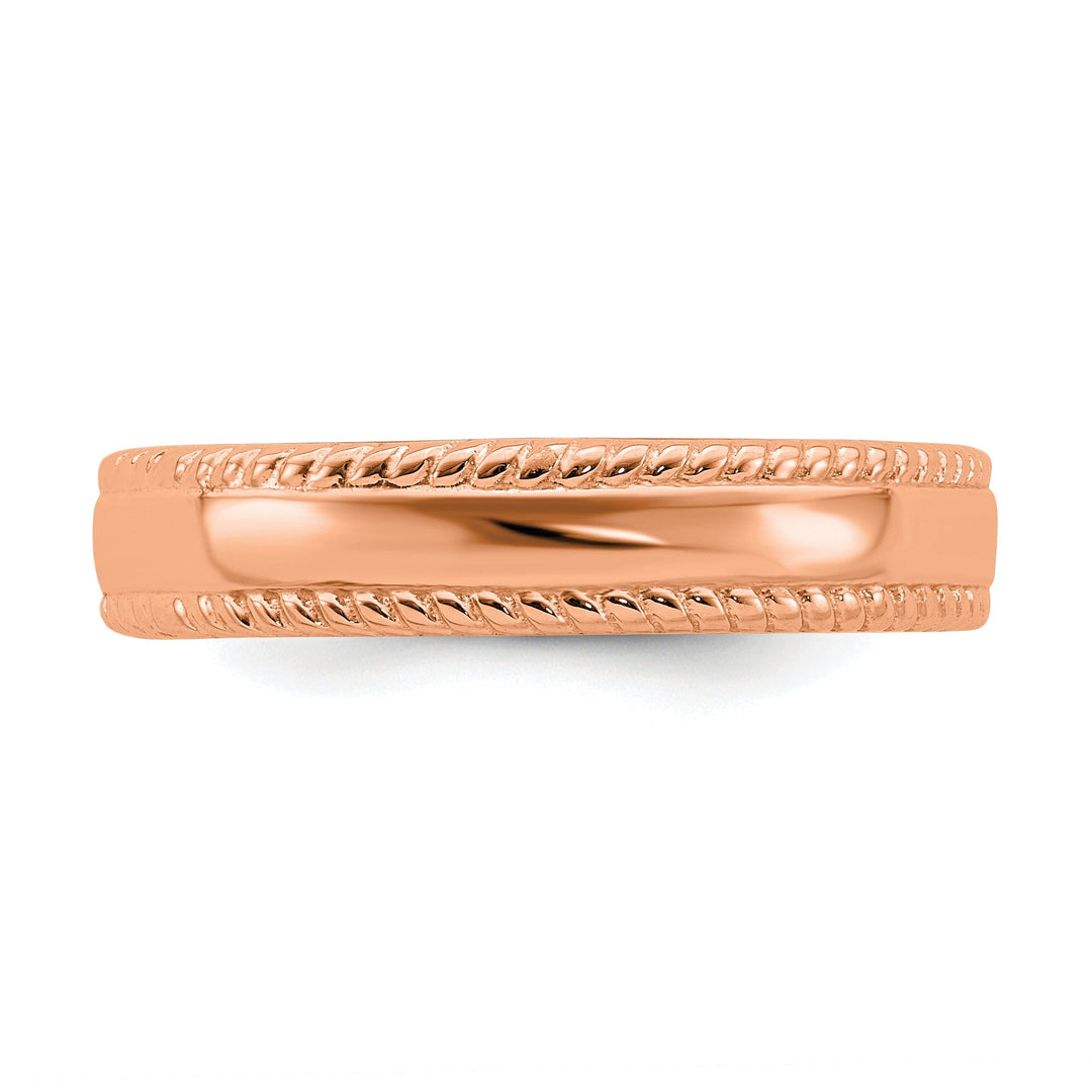 Sterling Silver Pink-Plated Ring
