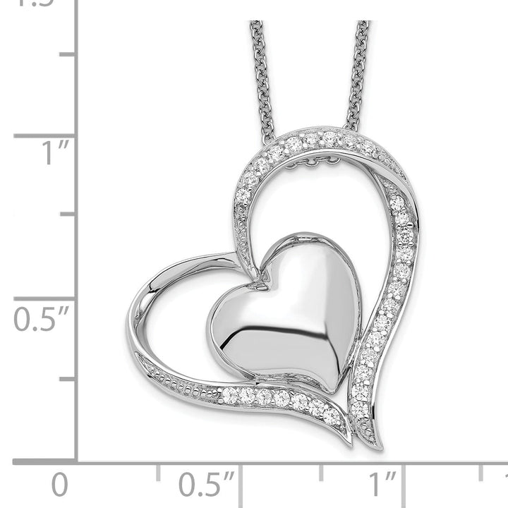 Sterling Silver My Heart Necklace