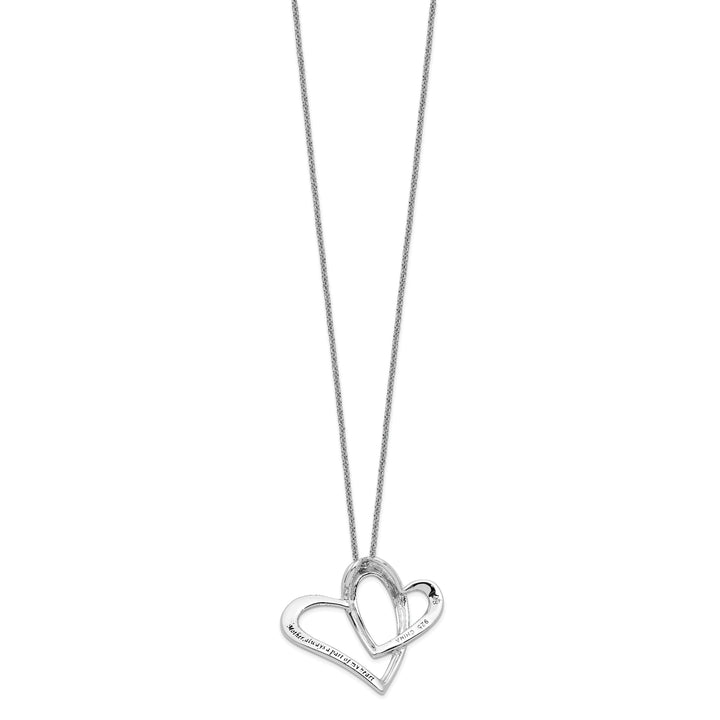 Sterling Silver Mother Part of My Heart Necklace