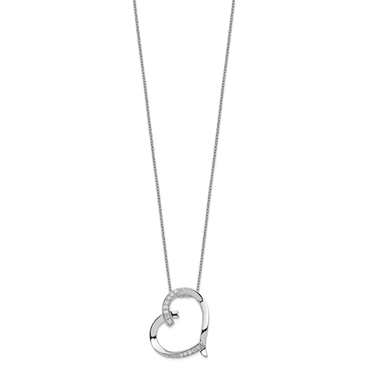 Sterling Silver Love You Mom Necklace