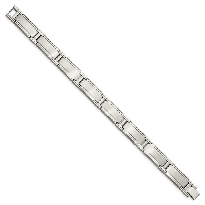 Stainless Steel Fold Over Bracelet
