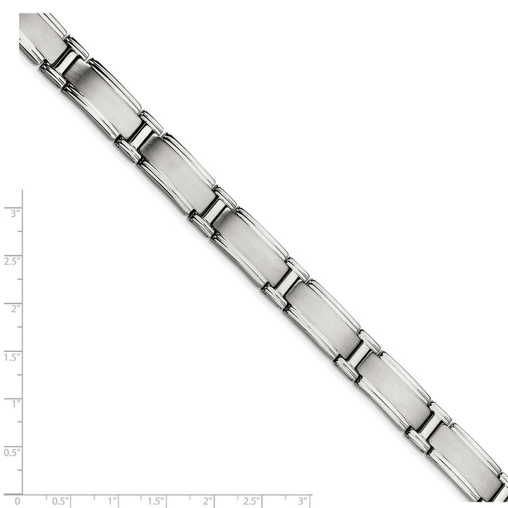 Stainless Steel Fold Over Bracelet