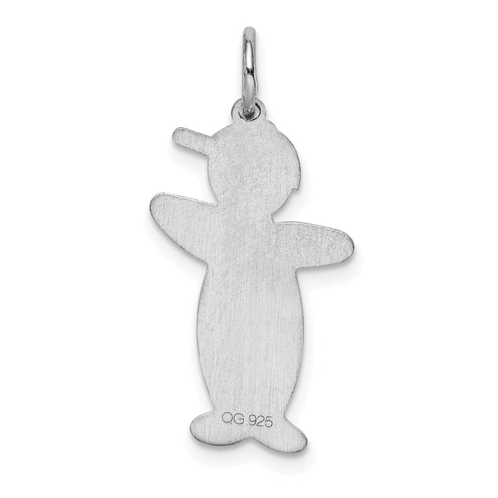 Sterling Silver Pee-Wee Cuddle Charm Pendant