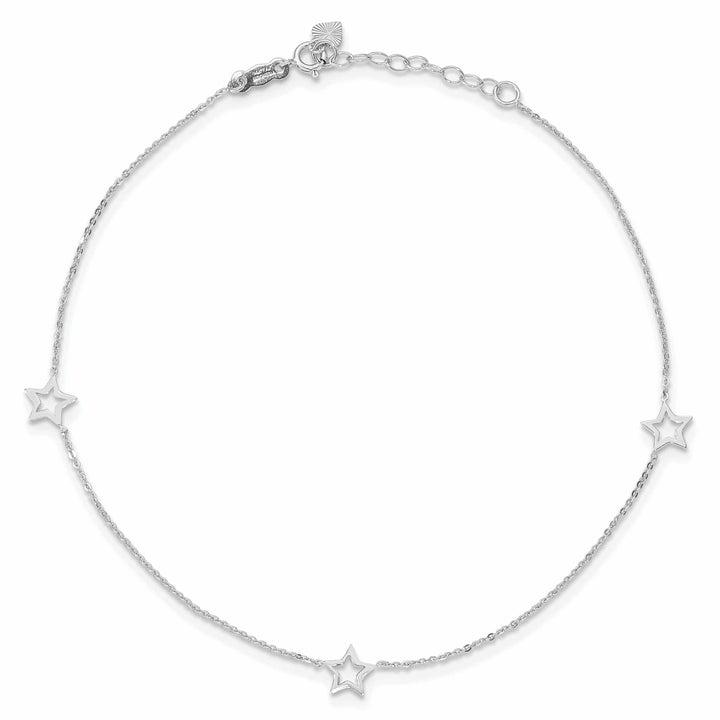 Lovely Rita's Anklets 14k Gold Adjustable Star Anklet