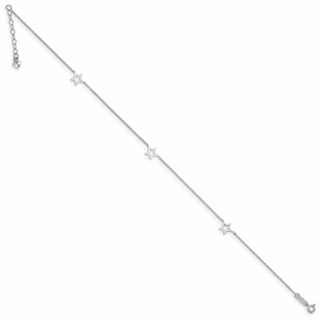 Lovely Rita's Anklets 14k Gold Adjustable Star Anklet