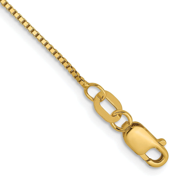 Lovely Rita's Anklets 14k Yellow Gold Box Anklet