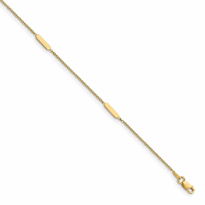 Lovely Rita's Anklets 14k Yellow Gold Polished Anklet