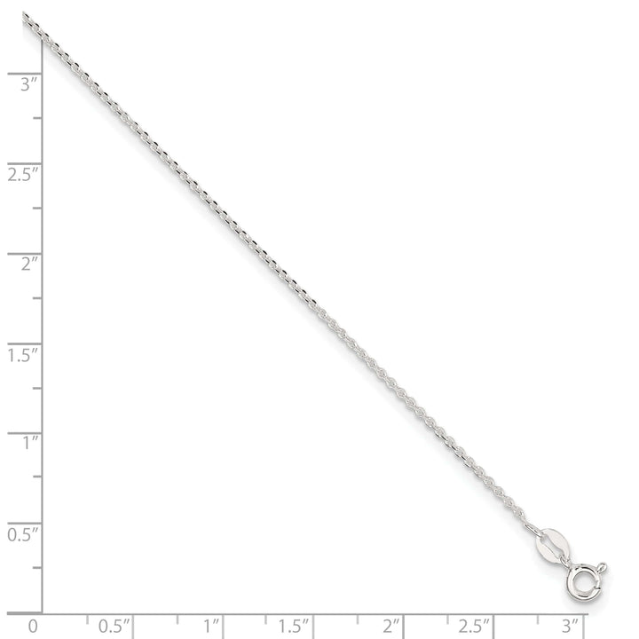 Lovely Rita's Anklets Sterling Silver Diamond Cut Anklet