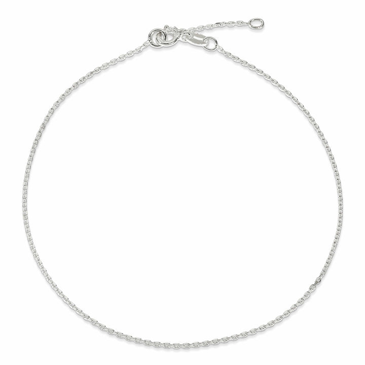 Lovely Rita's Anklets Sterling Silver Diamond Cut Anklet