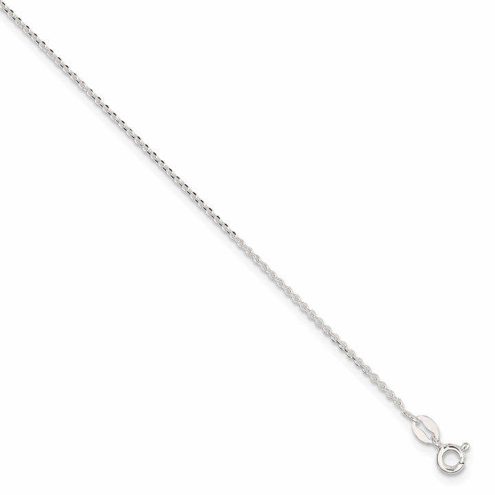 Lovely Rita's Anklets Sterling Silver Diamond Cut Anklet
