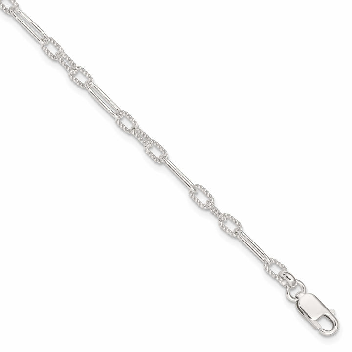 Lovely Rita's Anklets Sterling Silver Fancy Link Anklet